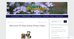 Desktop Screenshot of mainstphotovideo.com